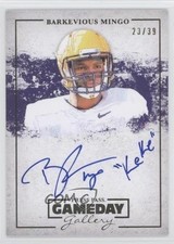 2013 Press Pass Gameday Gallery Gold 23/39 Barkevious Mingo #GG-BM Auto 9lc