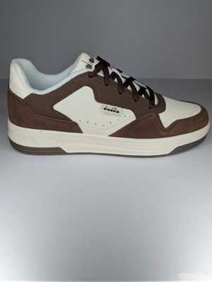 Diadora Ginger S Uomo Sneaker Kakao Beige Freizeit Retro Skateschuhe