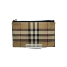 Burberry Coin Case Tartan Check Card Holder