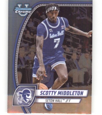 2024-25 Bowman University Chrome #94 Scotty Middleton
