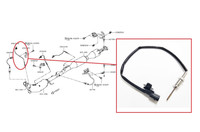 JPL Abgastemperatursensor FüR Nissan Navara Pick UP NP300 D23 2.3D 15+ (2)