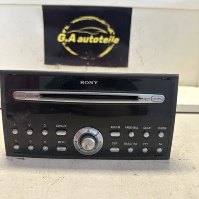 Sony Autoradio Ford Focus II S/C-Max 4M5T-18C815-BC C307 MP3 RDS FS214 Fehl Code - Bild 1 von 4