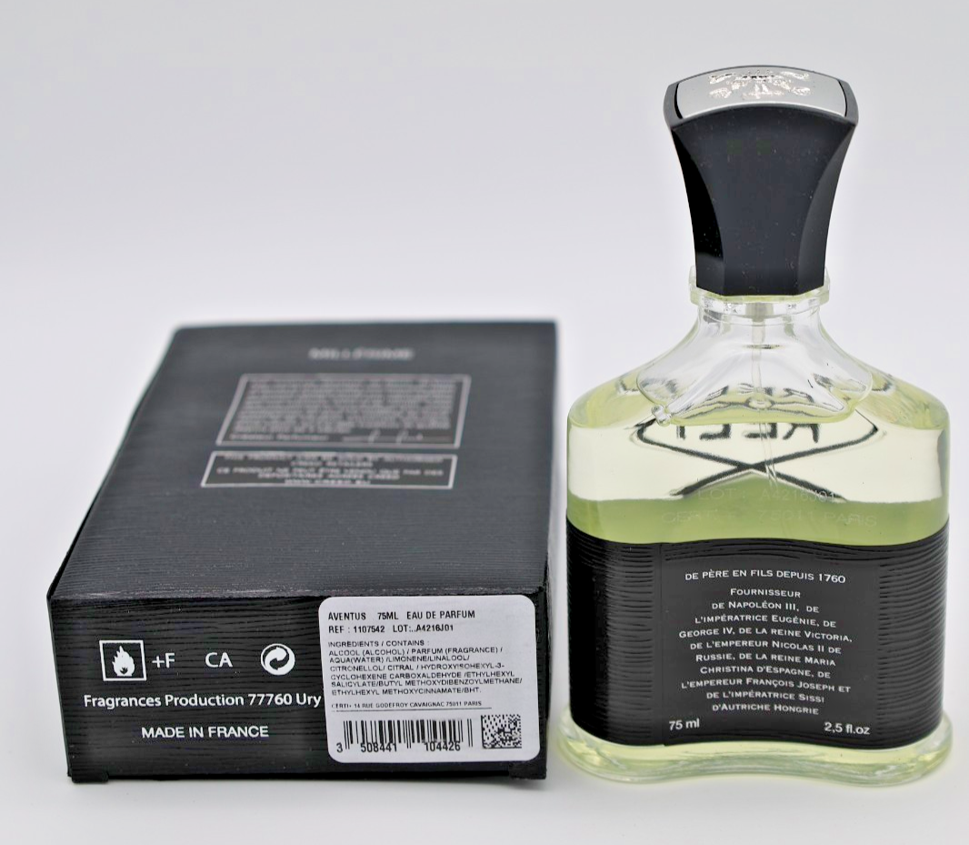 Creed Aventus 75ml / 2.5 oz Batch 16J01 Authentic Stored Ideally