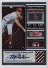 2018 Elite Extra Edition College Ticket Signatures 92/99 Jake Irvin #JI Auto s3g