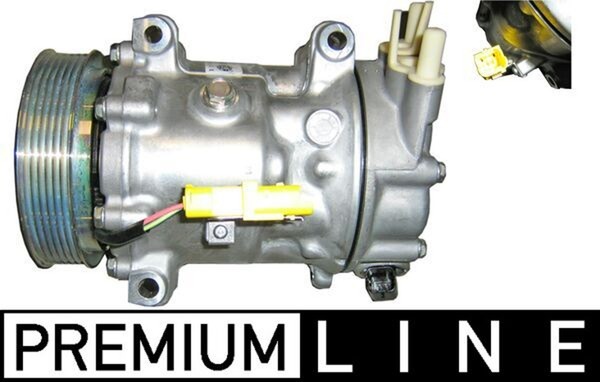 Mahle Kompressor Klimaanlage Premium Line Acp 359 000P FüR Peugeot CitroËN C4 C5-image