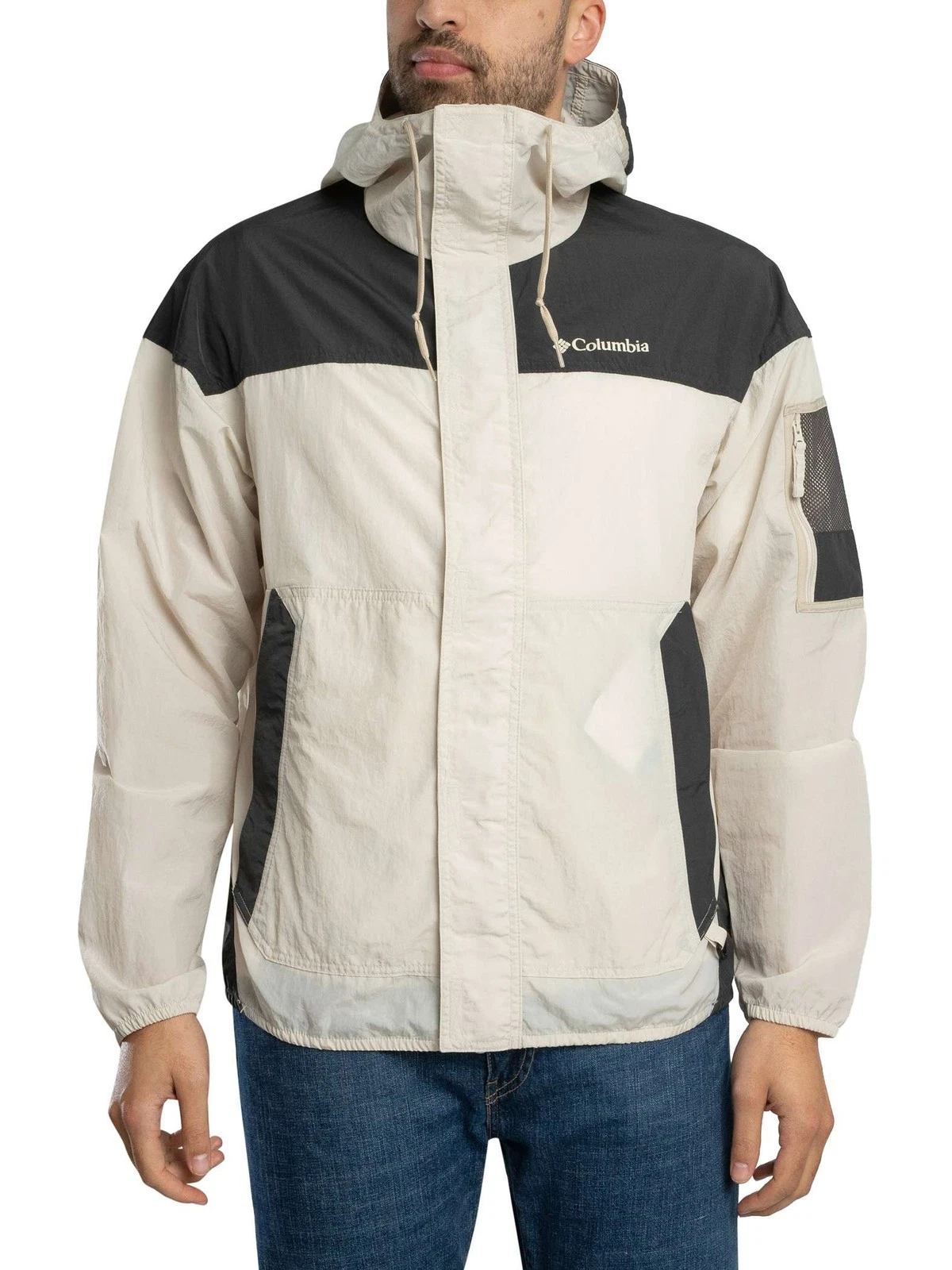 Columbia Men's Challenger II Windbreaker Jacket, Beige
Opens in a new window or tab