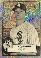2021 Topps Chrome Platinum Anniversary - Codi Heuer #120 Black & White...
