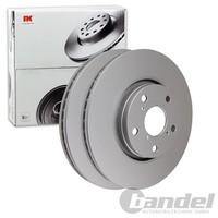 2X NK Bremsscheiben 295Mm BelÜFtet Vorne Passend FÜR Toyota Auris Avensis