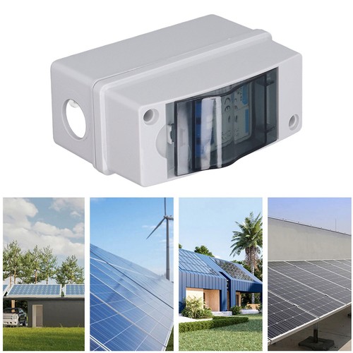 Circuit Breaker MCB PV Combiner Box Disconnect Switch 1000V DC 20A With Dist NEW - Afbeelding 8 van 24