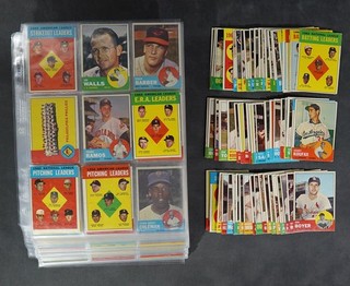 1963 TOPPS BASEBALL NEAR COMPLETE SET 570/576