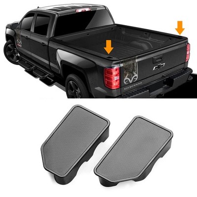 TTCR-II for GMC Sierra and Chevy Silverado Bed Rail Stake Hole Covers 2014-20...