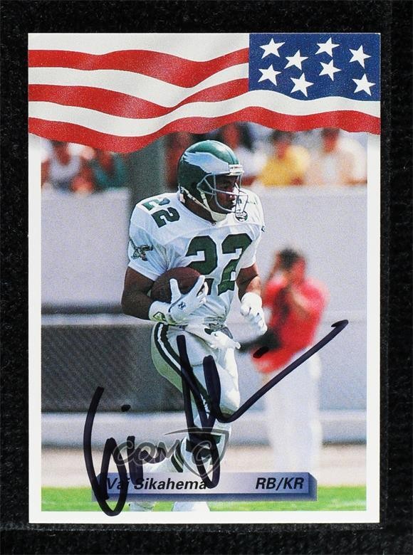 1992 All World Vai Sikahema #255 2k2