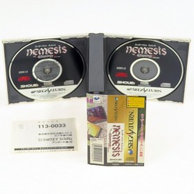 WIZARDRY NEMESIS Non-Manual Sega Saturn Japan Import SS Adventure NTSC-J Boxed