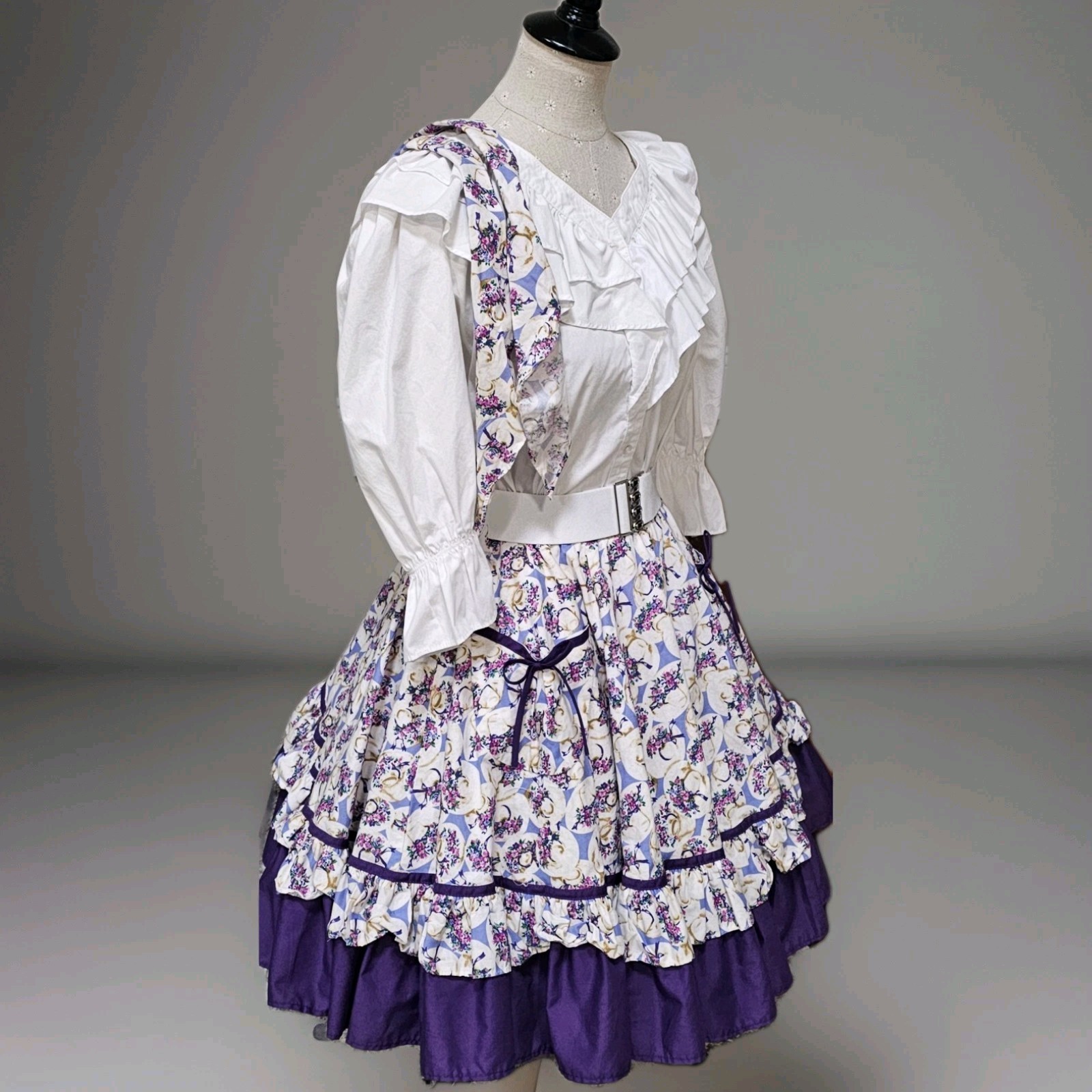 Partner Please Malco Mode   Square Dance Skirt An… - image 2