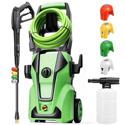 #ad Electric Pressure Washer 5000PSI Max 4.0GPM with 33FT Flexible Extension Hose... $246.29