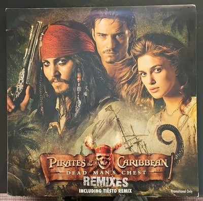 Pirates Of The Caribbean Dead Man's Chest Remixes Color Vinyl 2LP EX Walt Disney