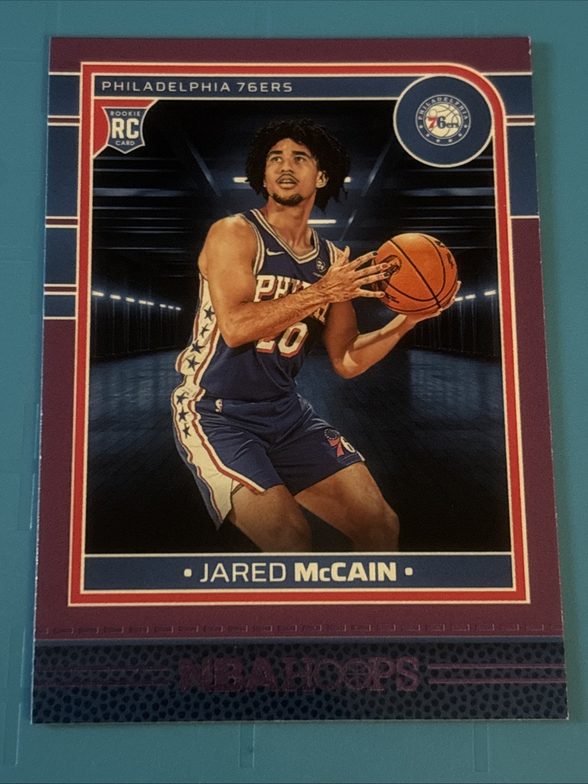 Jared McCain (RC) 2024-25 Panini Nba Hoops - Purple Rookies #246  76ers