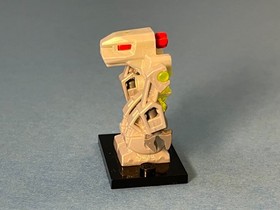 LEGO Exo-Force Minifig #8104 - Iron Drone Trans-Neon Green - exf004 - See Descpt