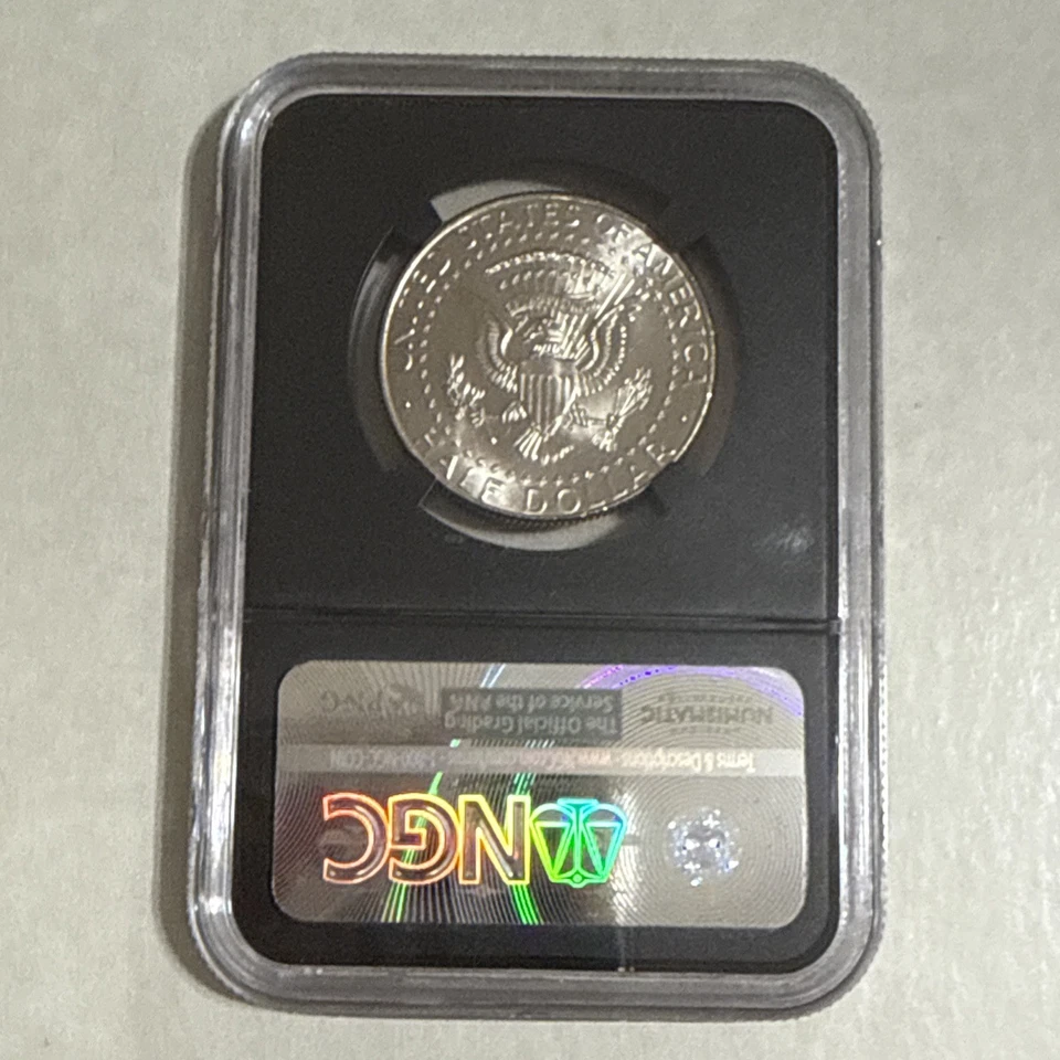 2016 P KENNEDY Half Dollar 50C Black Coin Slab NGC MS66 - Image 3 of 3