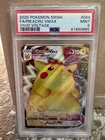 2020 Pokemon Vivid Voltage Pikachu VMAX Full Art #044 PSA 9 MINT