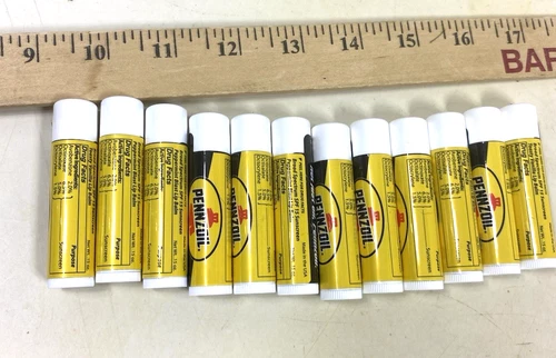 Lot of 12 Tubes of Pennzoil Lip Balm Chapstick