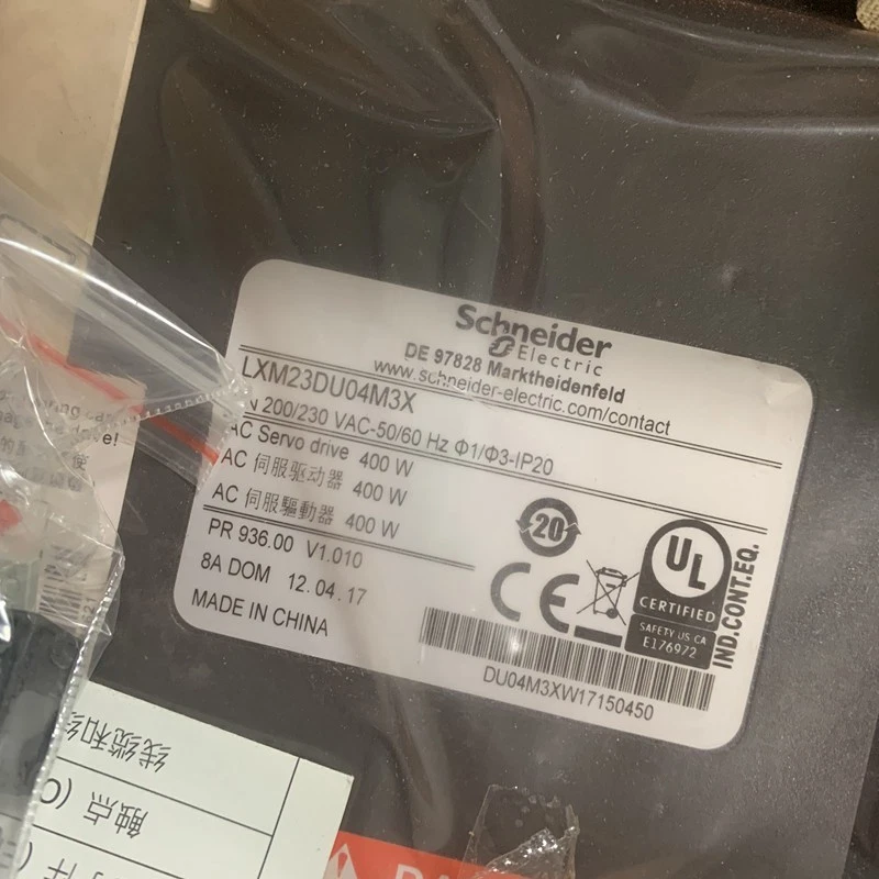 SCHNEIDER ELECTRIC LXM23DU04M3X New - Image 3 of 3