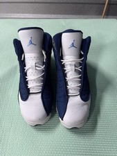 Air Jordan 13 Retro Obsidian Navy/White/Powder Blue Size Youth 6