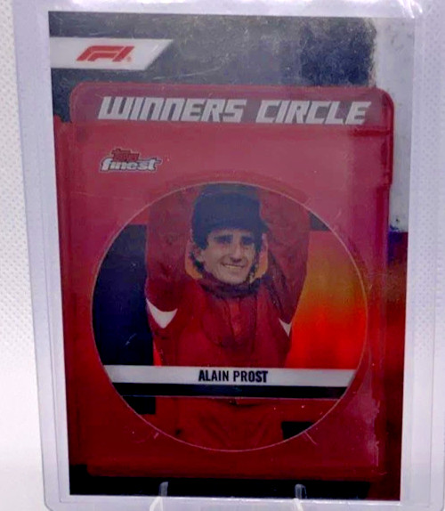 2024 Topps Finest Formula 1 F1 Legend Alain Prost Winners Circle SP #WC-12