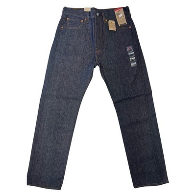Levi s 501 Shrink To Fit Jeans 32x32 Deadstock Dark Wash NWT Dadcore Normcore