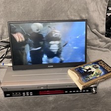 Toshiba SD-V55HTSU VHS Recorder DVD Player Combo Home Theater Receiver TESTED