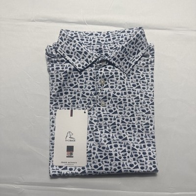 Men s Rhoback Short Sleeve Polo Size L The Penn State Game day