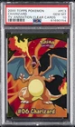 2000 TOPPS POKEMON TV ANIMATION CLEAR CARDS #PC3 CHARIZARD PSA 10
