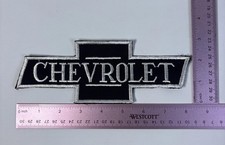 Vintage Chevrolet 8 Large Bowtie Embroidered Patch Lot Chevy Sew On Back Vintage Chevrolet 8 Large Bowtie Embroidered Patch Lot Chevy Sew On Back
