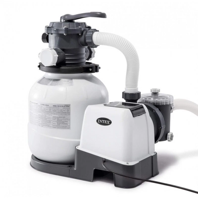 Intex 26646 Pompe À Sable 6000 L/h pour Piscine