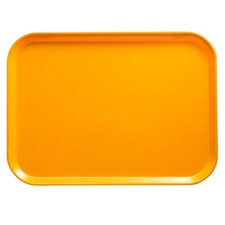 Cambro 1418504 18 in x 14 in Mustard Yellow Camtray 