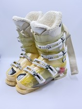 Rossignol Electra Sensor 90 Ski Boots Womens 24.5 White Yellow Comfort