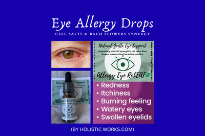 Botanical Eye Comfort Solution 10ml | Schussler Cell Salts & Flower Essences