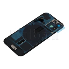 Black Replacement Back Glass Housing Frame For iPhone 15 Battery Cover