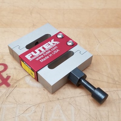 Futek LSB302 Tension & Load Beam Sensor, 25 Lb. Capacity - USED