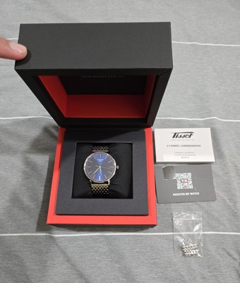 Tissot Everytime Quartz Blue Dial Stainless Steel Unisex Watch T1434101104100