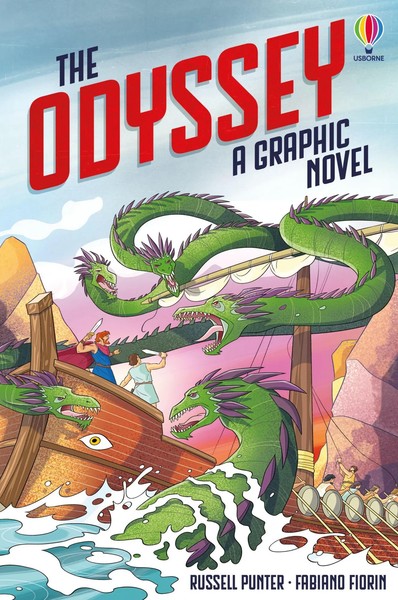 The Odyssey Russell Punter Taschenbuch Usborne Graphic Novels 104 S. Englisch-image