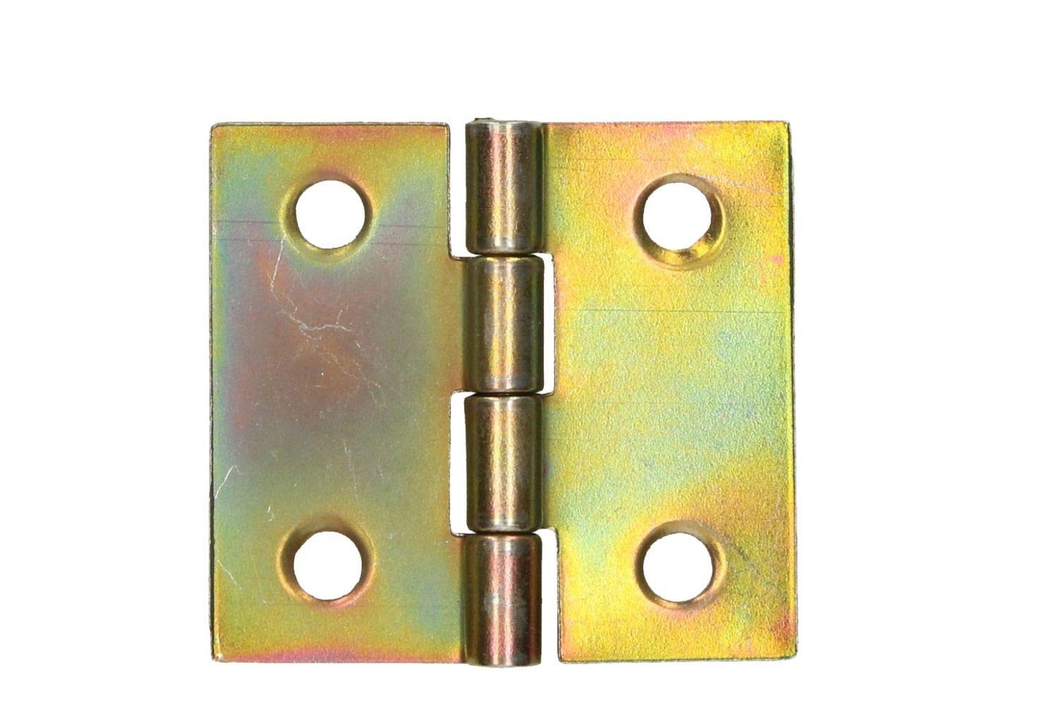 Charnière roulée 30 x 30 mm en acier finition soignée pour ajustement de précision