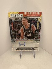 2024-25 Mosaic Rookie Mosiac Choice Season Ticket Harrison Ingram RC AUTO SPURS