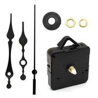 Quarz Uhrwerk Analog Mit Zeiger Schwarz Stille Uhr FüR DIY Wanduhr Reparatur 8X4