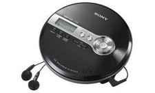 Sony CD Walkman D-NE241 Portable CD Player Black MP3 Used Condition
