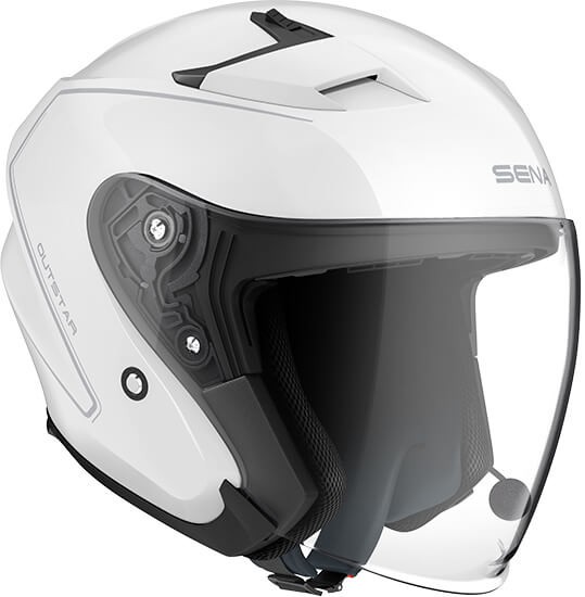 Casque OUTSTAR de taille L et son système Bluetooth pour vos trajets urbains quotidiens