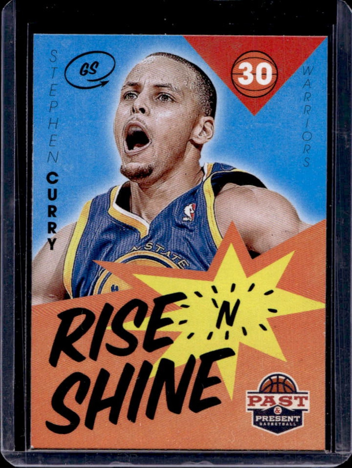 2012-13 Panini Past & Present Stephen Curry Rise 'n Shine #81 Warriors
