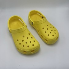 Crocs Classic Clog Yellow Men  s 6 Women  s 8 Sandal Slip On Shoe Water Beach