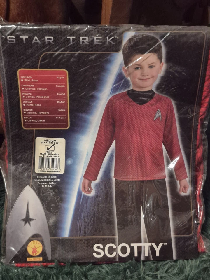 Child's Star Trek "Scotty" Costume (Size Medium 8-10) - Image 2 of 4