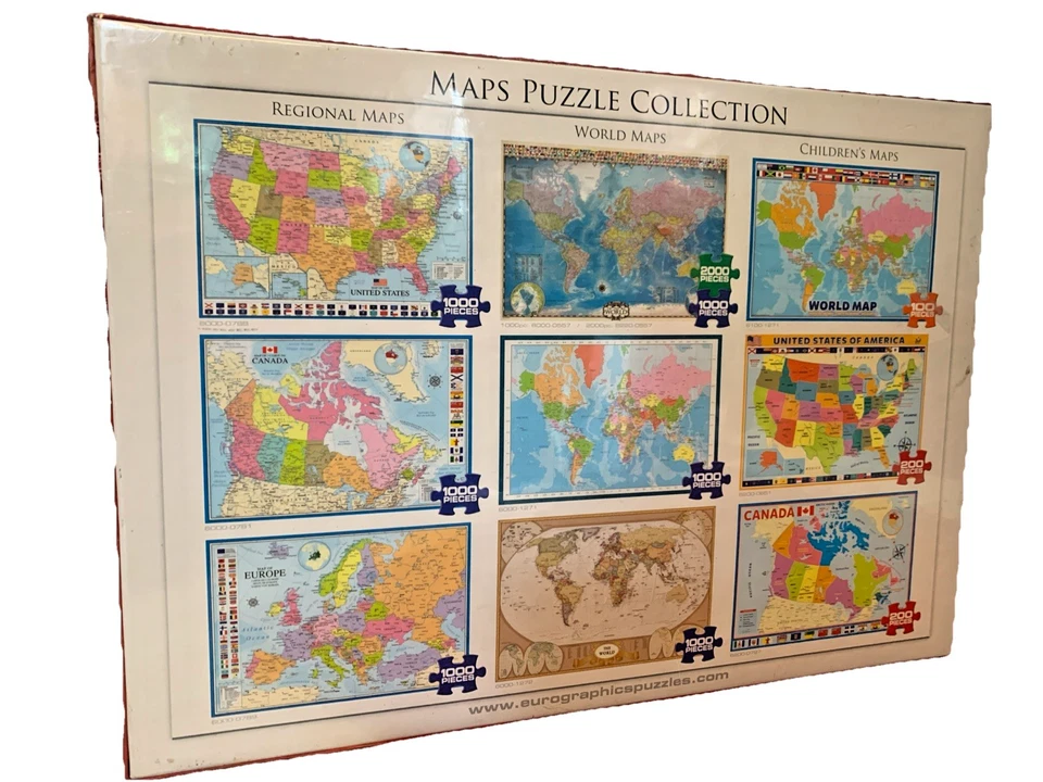 EuroGraphics Map of Canada Puzzle (1000 Piece) - Image 3 of 4